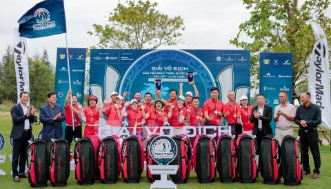 Giải Vô địch các Hội golf Toàn Quốc 2025: tuyển Phú Thọ với cuộc chinh phục lịch sử