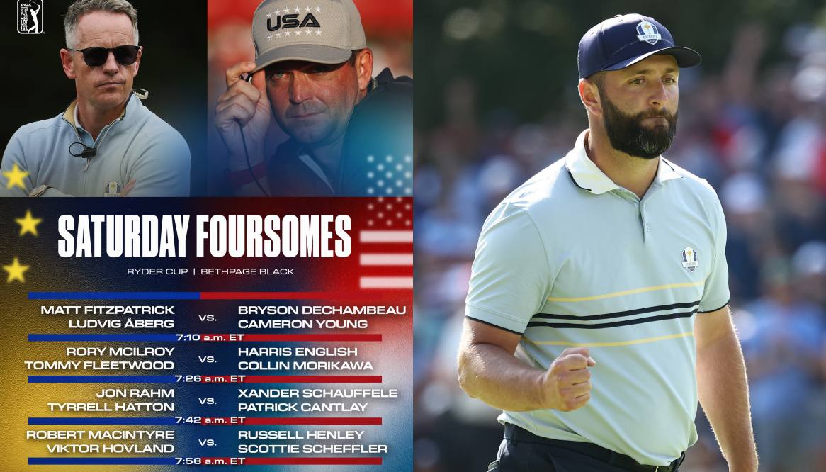 Foursomes ngày 2 Ryder Cup 2025: Bức tường thép châu Âu và gót chân Achilles của đội Mỹ