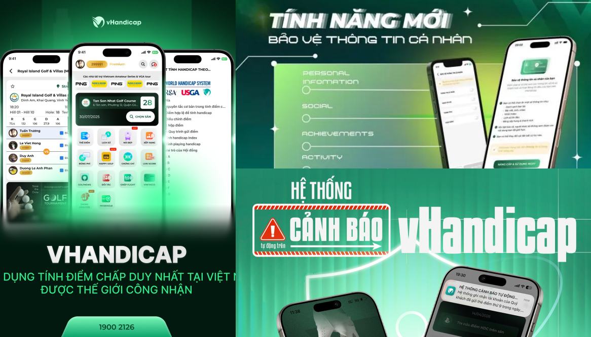 2 thay đổi quan trọng của vHandicap 