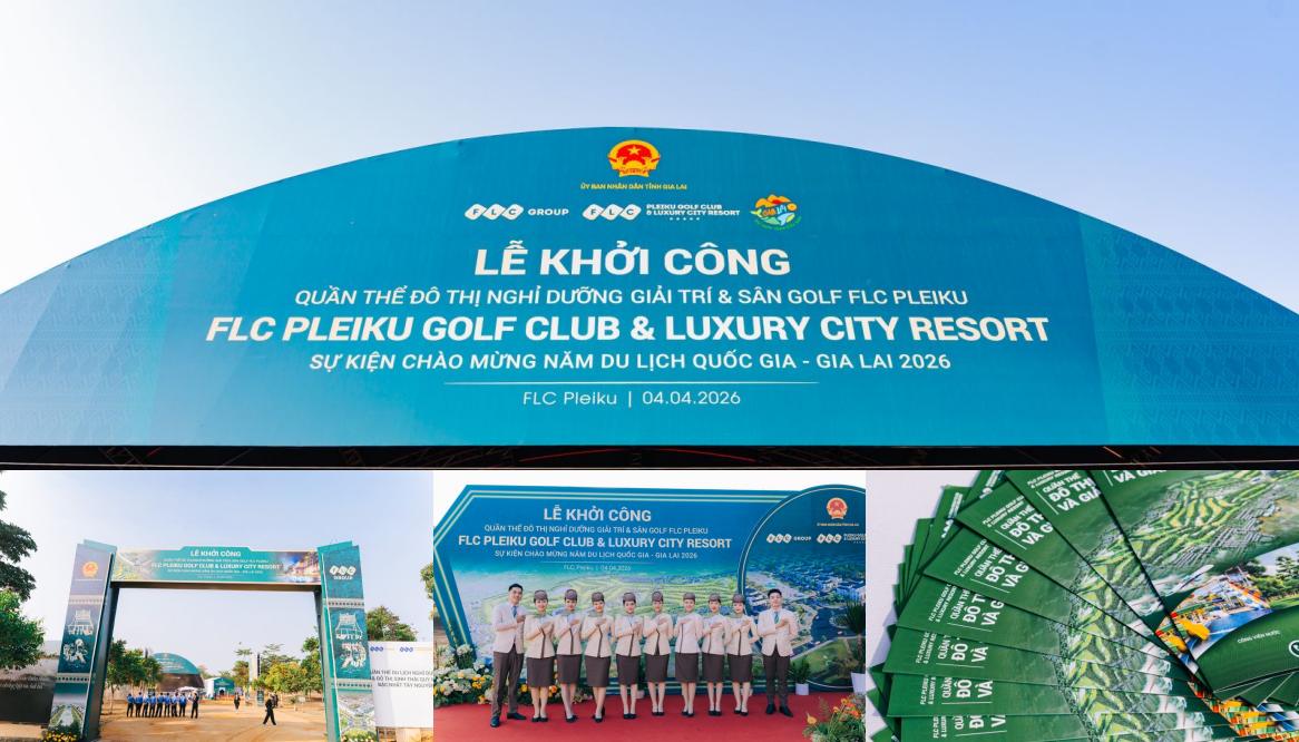 FLC Pleiku: Cú 'drive' 8000 tỷ chuyển mình golf Việt