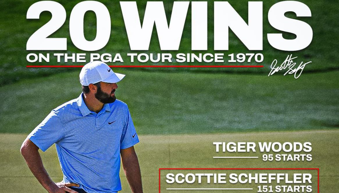 Scottie Scheffler: Bước vào vùng hiệu suất chỉ dành riêng cho Tiger Woods