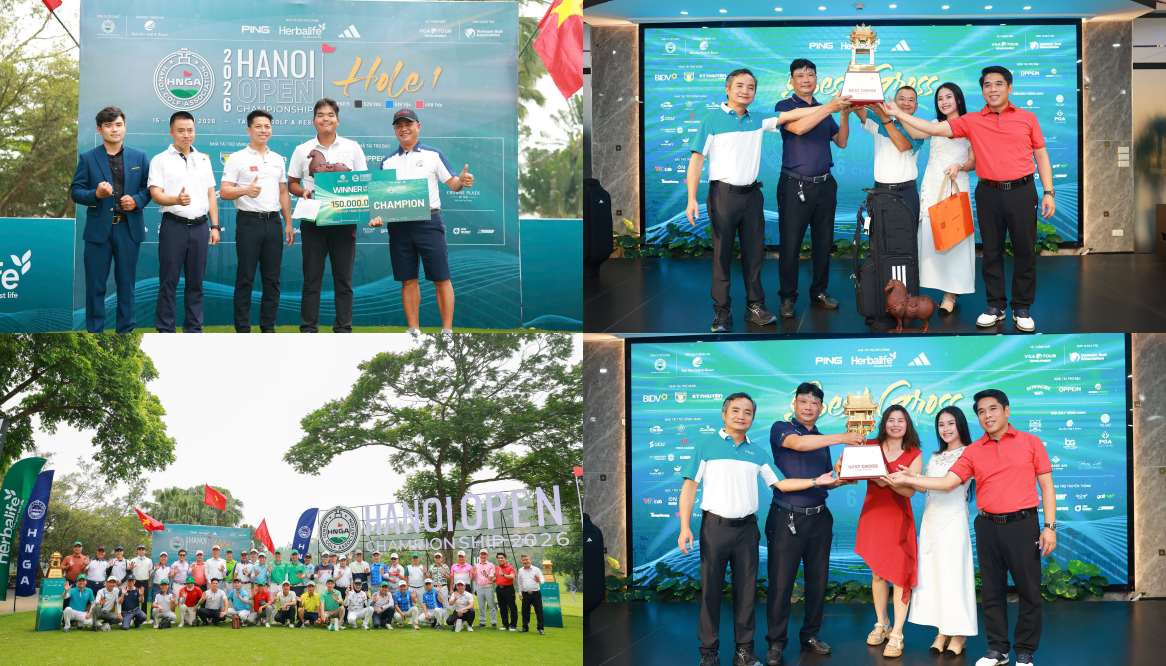 Hà Nội Mở rộng 2026: Khi golf Thủ đô tiếp tục viết chương mới đầy tham vọng