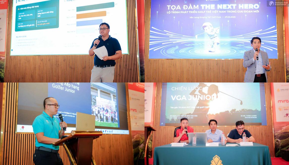 VGA khởi động The Next Hero: Lộ trình mới cho golf trẻ 2026 - 2031